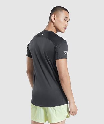 T Shirts Gymshark Speed Evolve Hombre Negras | CO 3425FDN